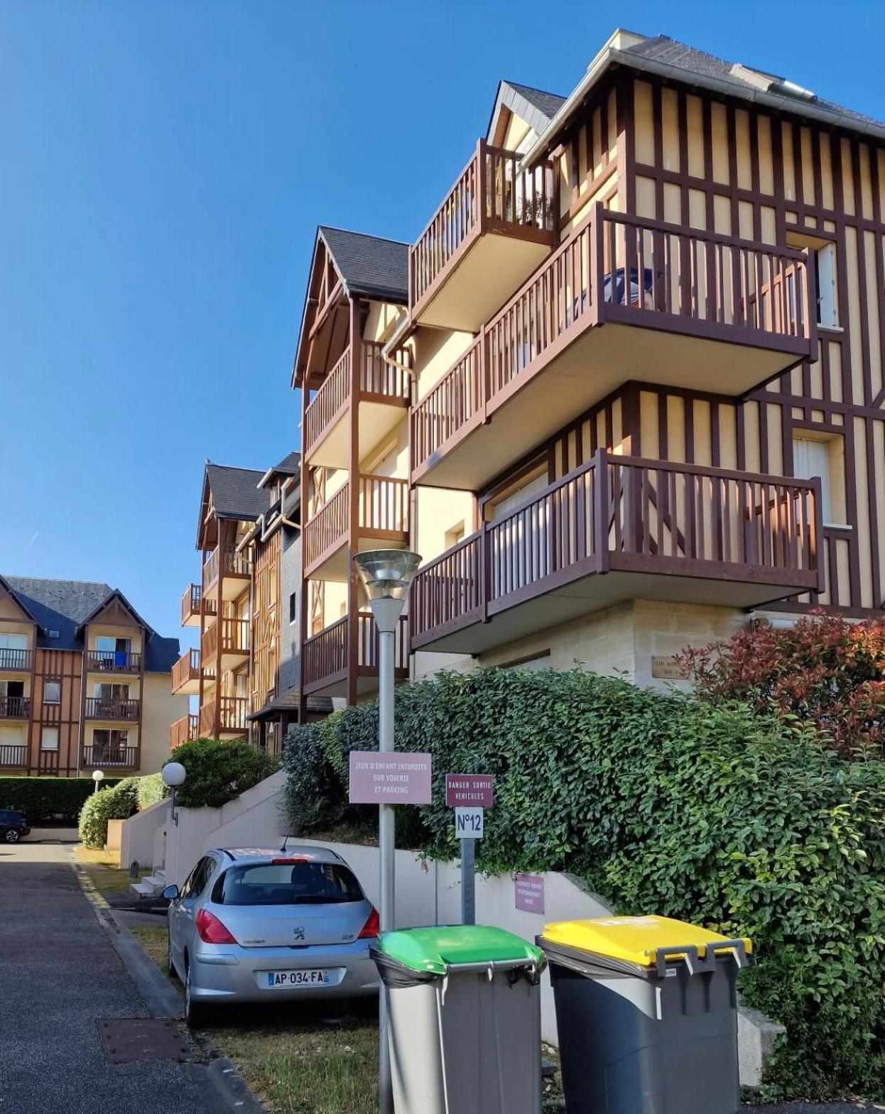 Cote Plage & Balcon 꺄부흐 외부 사진